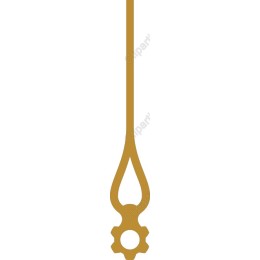 Elegant Golden Ornamental Drop