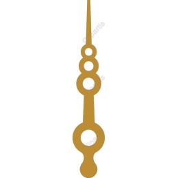 Gold Circle Arrow