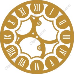 Vintage Clock Face