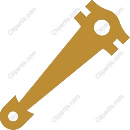 Gold Vintage Key