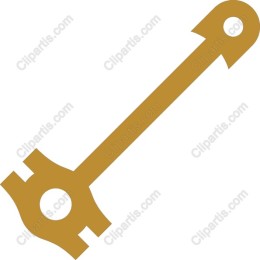 Elegant Key Clipart