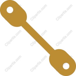 Elegant Golden Connector Link