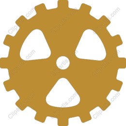 Radiation Symbol Gear