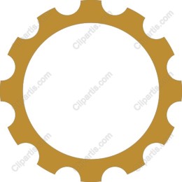 Gold Gear Emblem