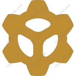 Golden Gear Symbol
