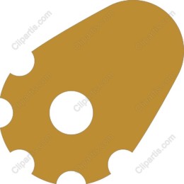 Abstract Golden Shape