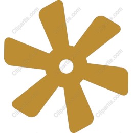 Elegant Golden Flower