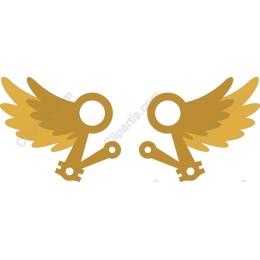 Golden Wings and Keys