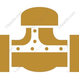 Stylized Pipe Fitting