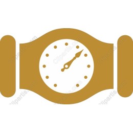 Classic Gold Watch Icon