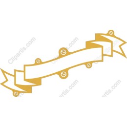 Elegant Gold Ribbon