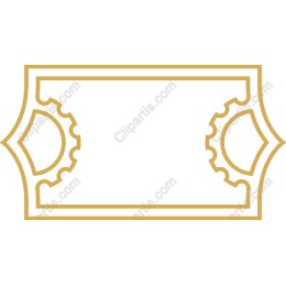 Vintage Ticket Clipart