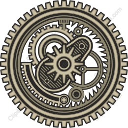 Steampunk Gear - Intricate Industrial
