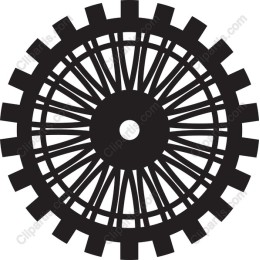 Dynamic Black Wheel