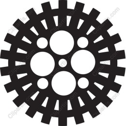 Abstract Gear Icon