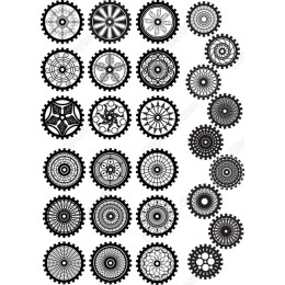 Geometric Gears Set