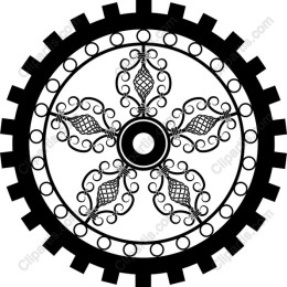 Vintage Gear Floral