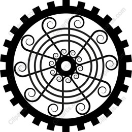 Ornate Gear Mandala