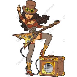 Steampunk Guitar Hero
