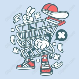 Playful Shopping Cart