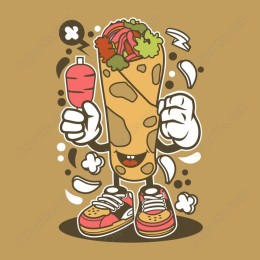 Playful Cartoon Wrap