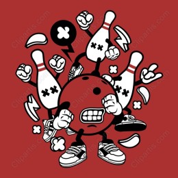 Angry Bowling Ball