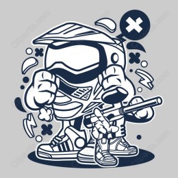 Edgy Cartoon Character