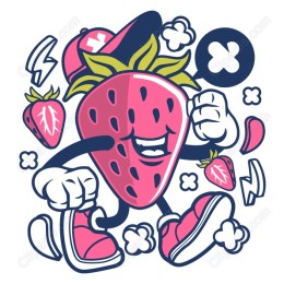 Juicy Strawberry Character