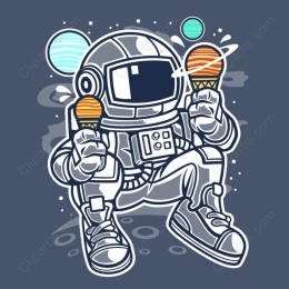 Astronaut Ice Cream Delight