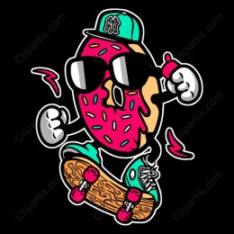 Skater Donut