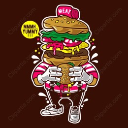 The Ultimate Burger Character