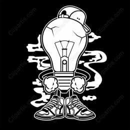Urban Light Bulb Character