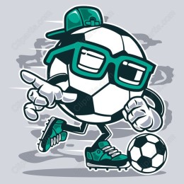 Hipster Soccer Ball