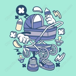 Funky Baby Stroller