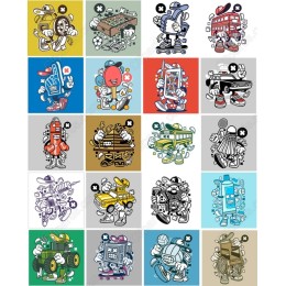 Urban Icons Clipart Collection - 16 Unique