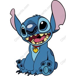 Playful Blue Alien