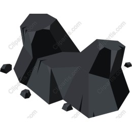 Geometric Black Rock