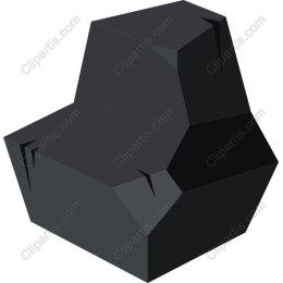 Stylized Black Rock