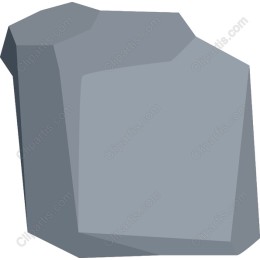 Grey Polygonal Rock