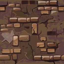 Cracked Brick Wall Texture