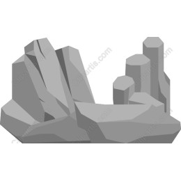 3D Abstract Rock
