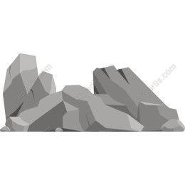 Stylized Rock ion