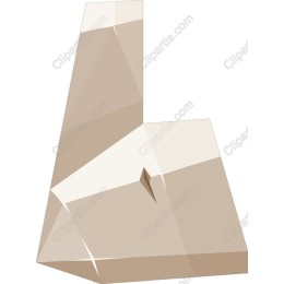 Geometric Beige Abstract