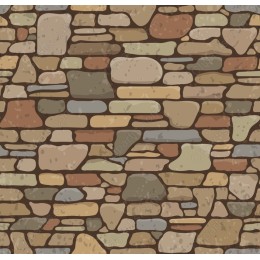 Rustic Stone Wall