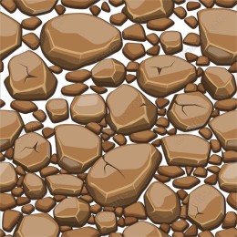 Seamless Rock Pattern