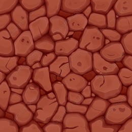 Rustic Red Stones Background