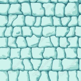 Frozen Stone Wall