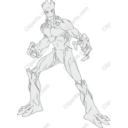 Muscular Tree Character