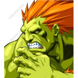 Fierce Green Character