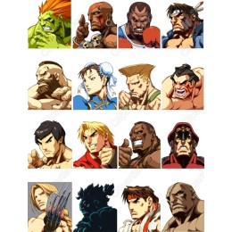 Iconic Fighting Game Character Bundle